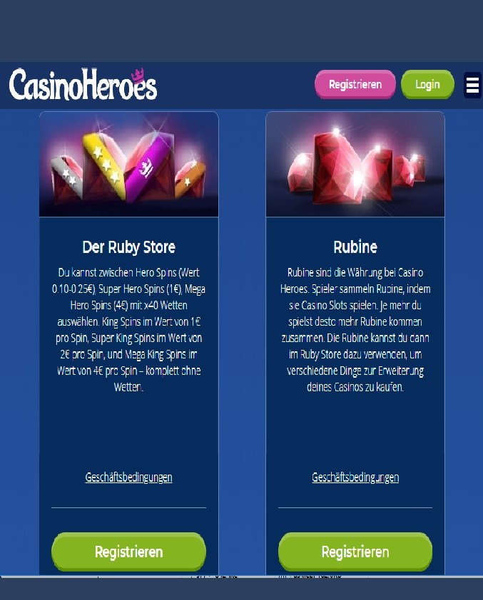 Bonusaktionen bei den Helden des Casinos