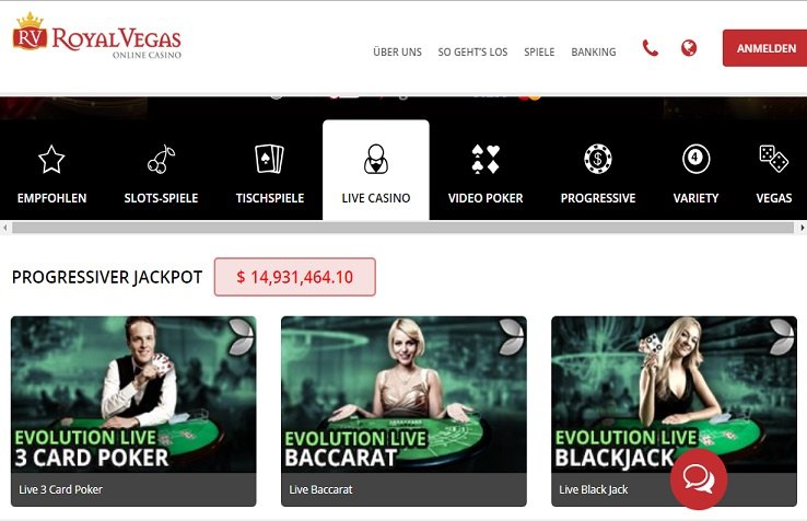Das Live Casino: Authentisches Casino Feeling